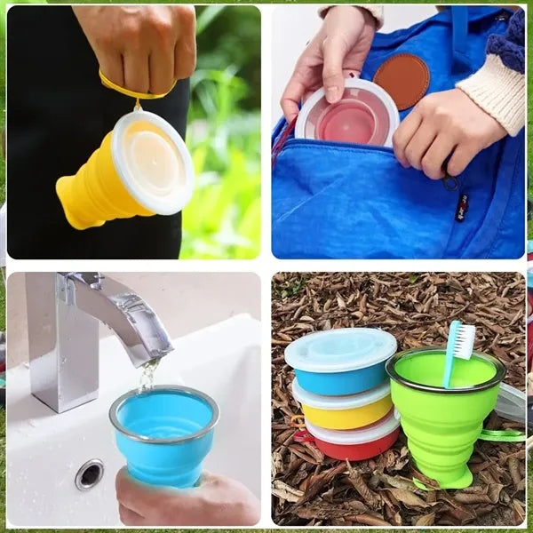 Prime Silicone Collapsible Travel Cup - 6.8 Oz