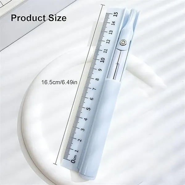 Multi functional compass pen three in one