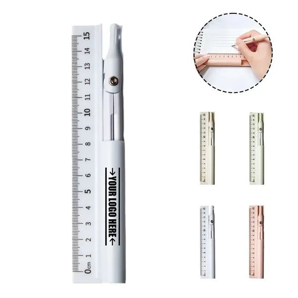 Multi functional compass pen three in one