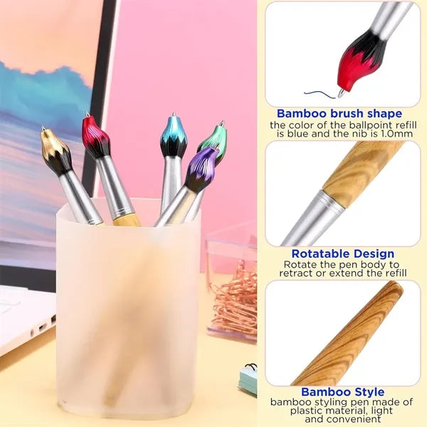 Paint Brush Ball Pen