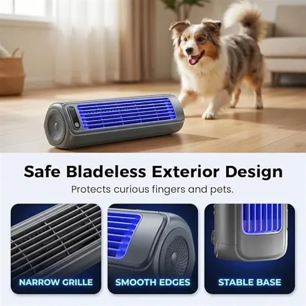 Portable Air Conditioner Cooling Fan Quiet with 3 Speeds