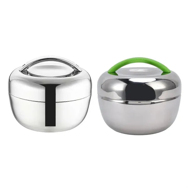 Creative Apple-Shaped Stainless Steel Insulated Lunch Box