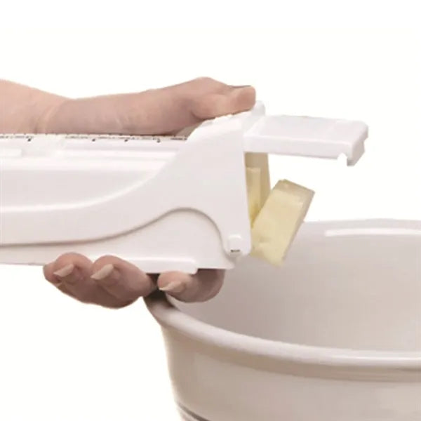 One-Click Butter Slicer & Dispenser with Measuring Guide