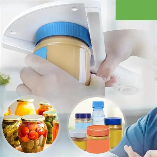 2-in-1 Manual Jar Opener&Bottle Cap Remover Tool for Seniors