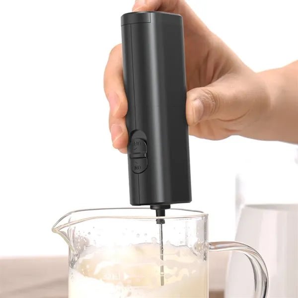 Portable Handheld Electric Milk Frother & Mini Drink Whisk
