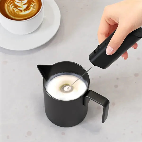 Portable Handheld Electric Milk Frother & Mini Drink Whisk