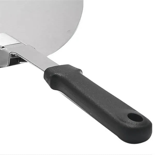 12In Round Stainless Steel Pizza Peel with Foldable Handle