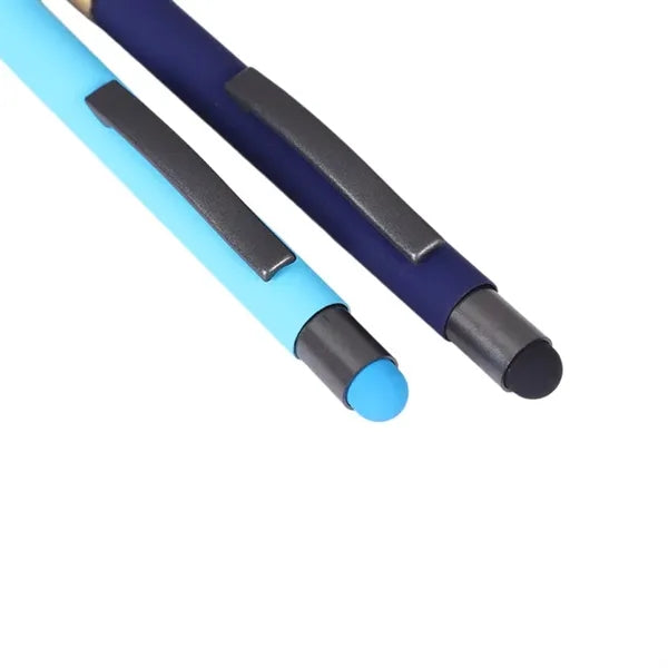 Soft Touch Bamboo Barrel Pen