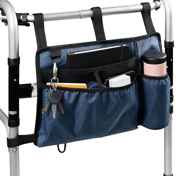 Multi Pocket Walking Rollators Armrest Bag