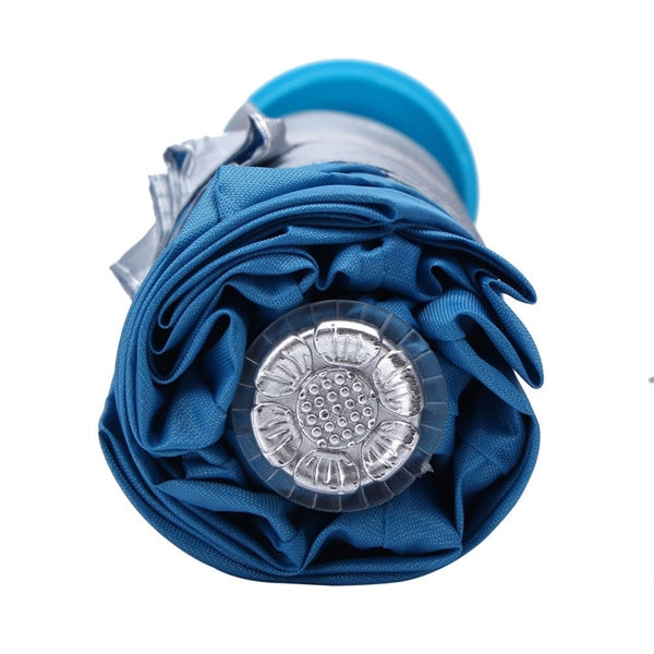 Creative Wine Bottle Shape Mini Compact Foldable Design Semi