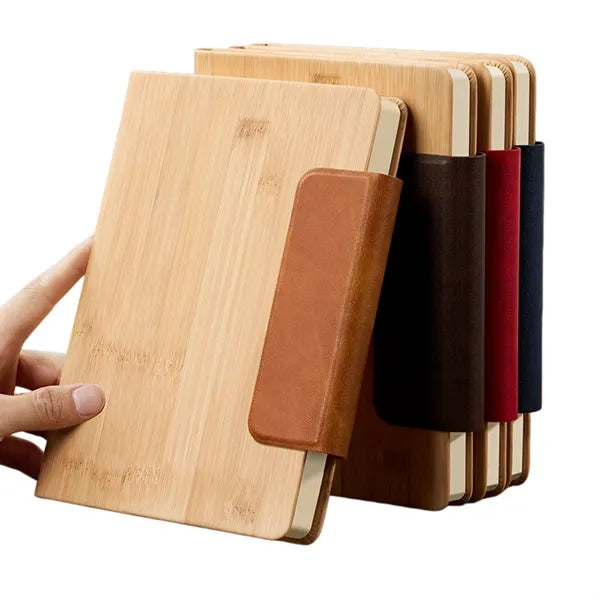 Bamboo Notebook with Leather Strap Eco Journal