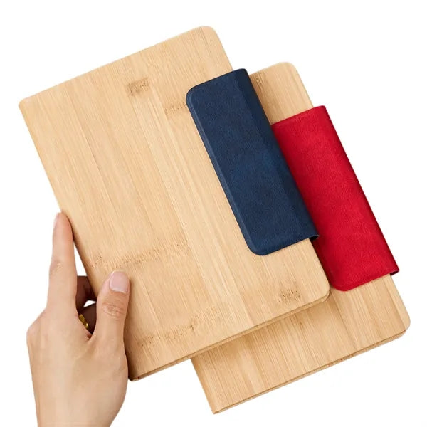 Bamboo Notebook with Leather Strap Eco Journal