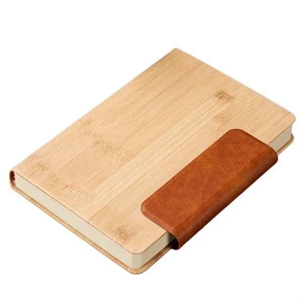 Bamboo Notebook with Leather Strap Eco Journal