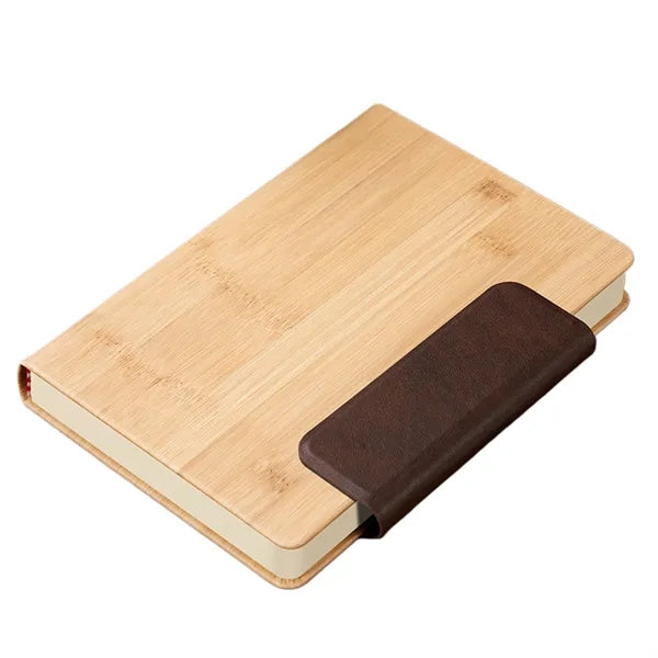 Bamboo Notebook with Leather Strap Eco Journal
