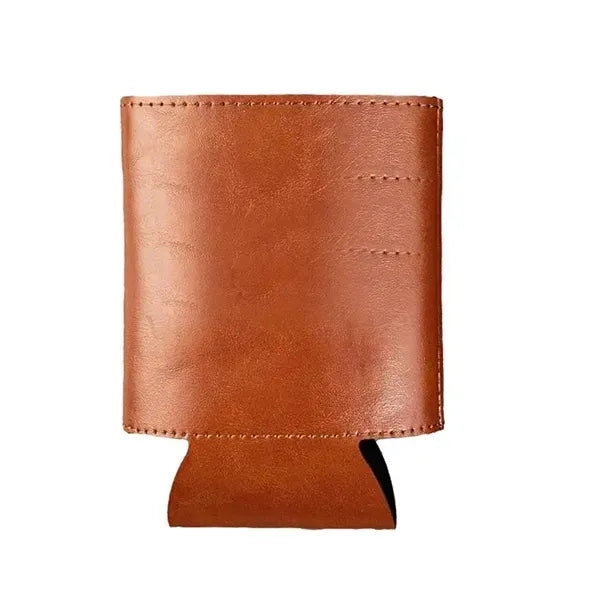 PU Leather Can Cooler Holder