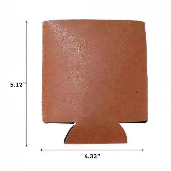 PU Leather Can Cooler Holder