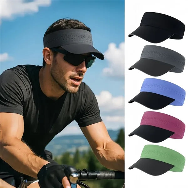 Breathable Sun Visor Headband Anti Slip for Outdoor Sports