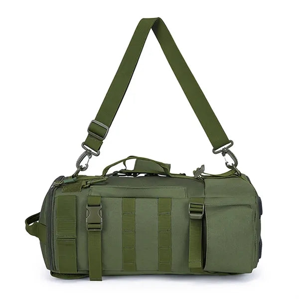 Fishing Tackle Backpack with Multi Rod Holders Tool Pockets