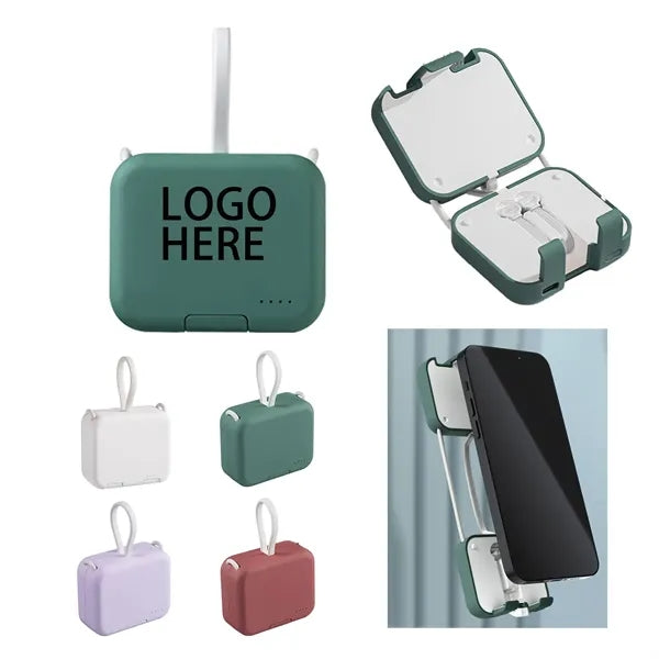 4000mAh Portable Back Clip On Power Bank