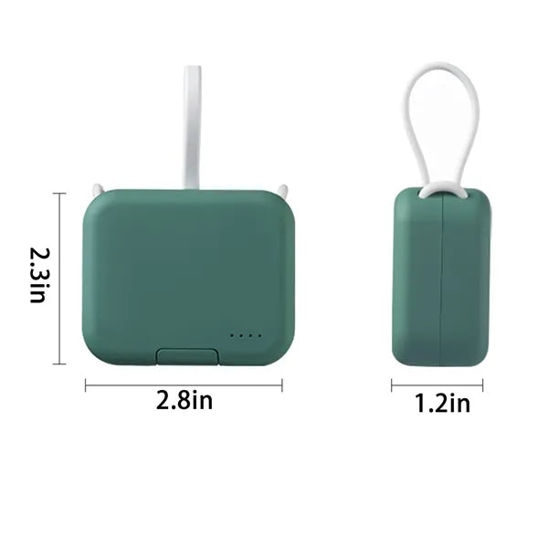 4000mAh Portable Back Clip On Power Bank