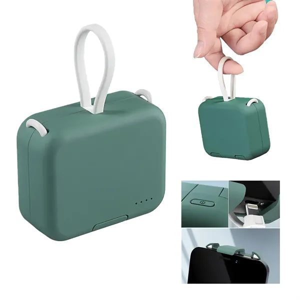 4000mAh Portable Back Clip On Power Bank