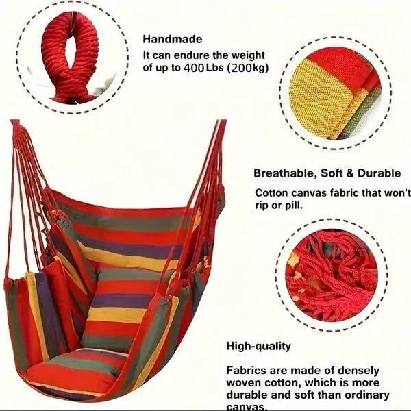 Outdoor and indoor Swing Hammock for Dormitories