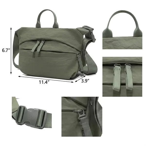 Casual Commuter Crossbody Bag