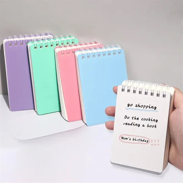 A7 Small Pocket Spiral Notepads 3 x 4.3 Inches