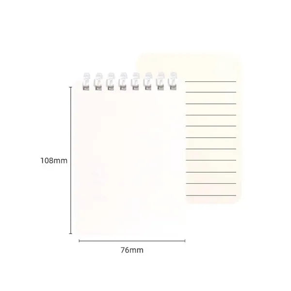 A7 Small Pocket Spiral Notepads 3 x 4.3 Inches