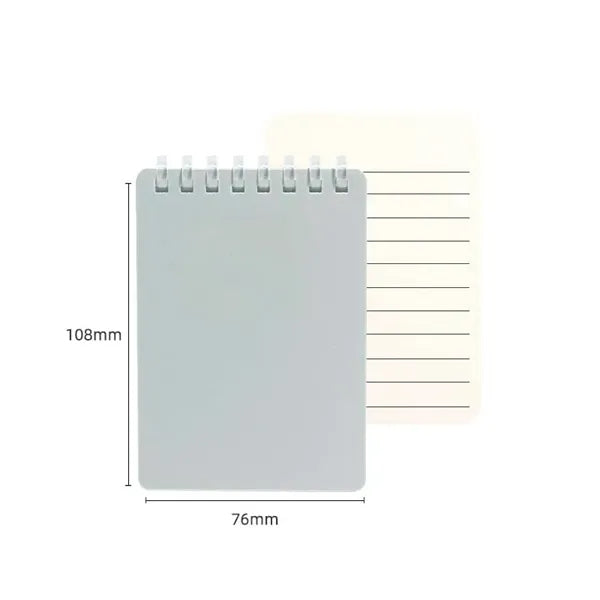 A7 Small Pocket Spiral Notepads 3 x 4.3 Inches