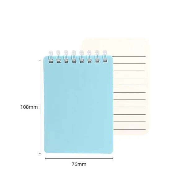 A7 Small Pocket Spiral Notepads 3 x 4.3 Inches