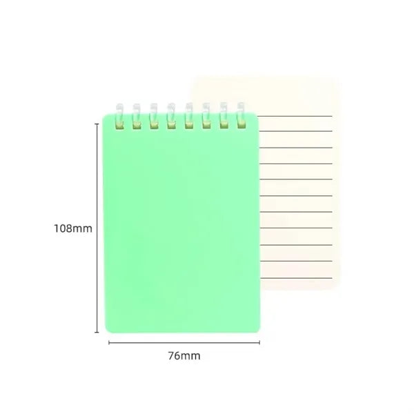 A7 Small Pocket Spiral Notepads 3 x 4.3 Inches
