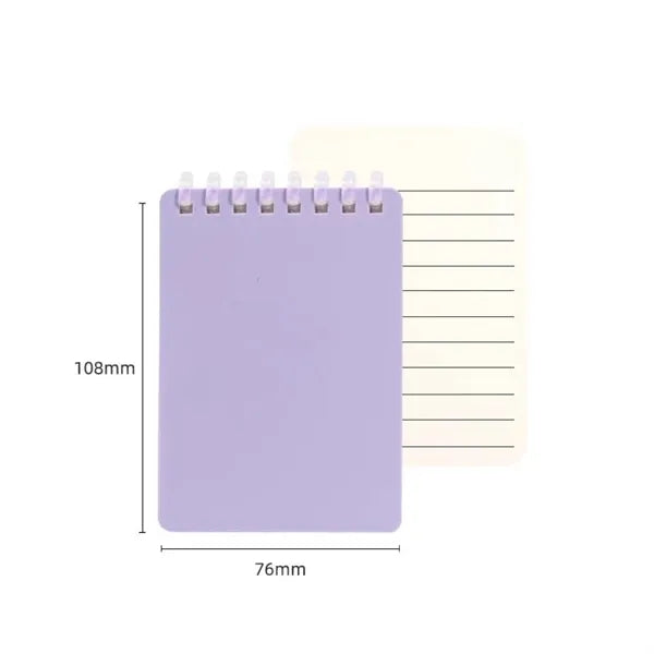 A7 Small Pocket Spiral Notepads 3 x 4.3 Inches