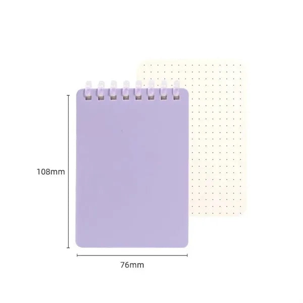 A7 Small Pocket Spiral Notepads 3 x 4.3 Inches