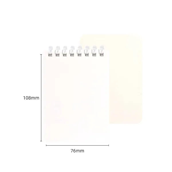 A7 Small Pocket Spiral Notepads 3 x 4.3 Inches