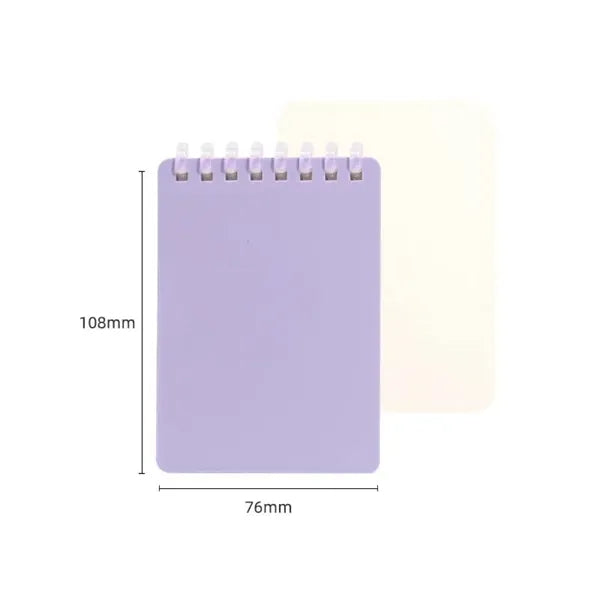 A7 Small Pocket Spiral Notepads 3 x 4.3 Inches
