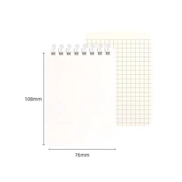 A7 Small Pocket Spiral Notepads 3 x 4.3 Inches