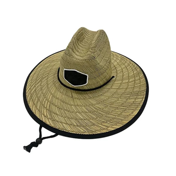 Unisex Straw Sun Hat Wide Brim