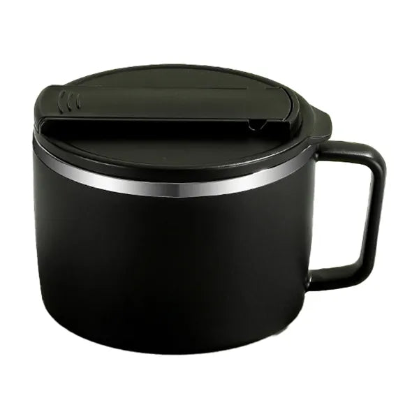 304 Stainless Steel Insulated Noodle Bowl With Lid