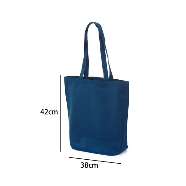 Solid Color Cotton Tote Bag for Promotions