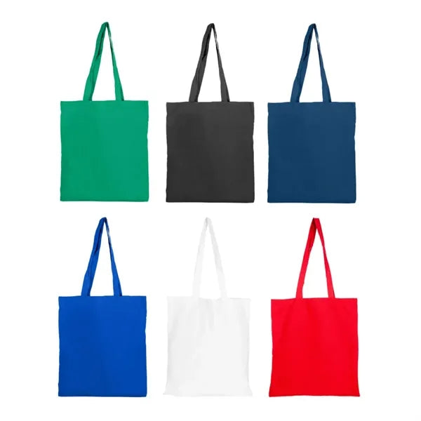 Solid Color Cotton Tote Bag for Promotions