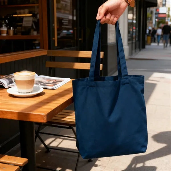 Solid Color Cotton Tote Bag for Promotions