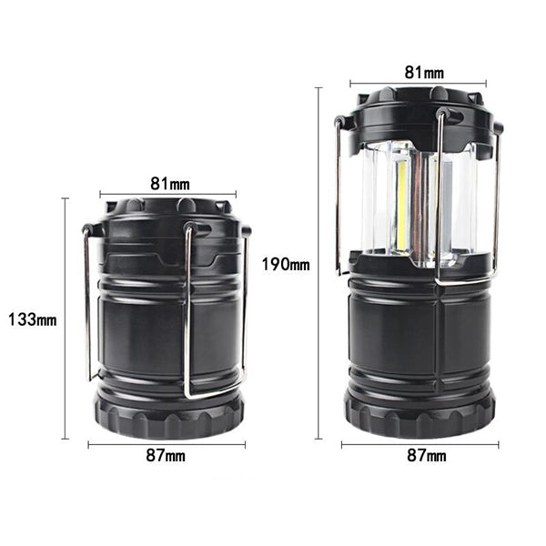 Telescopic Super Bright COB LED Lantern Or Camping Light