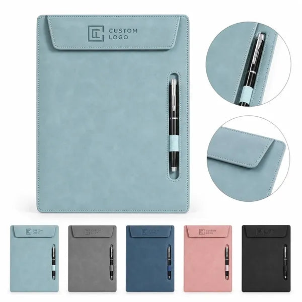 Faux Leather Folder 13" Business Document Custom