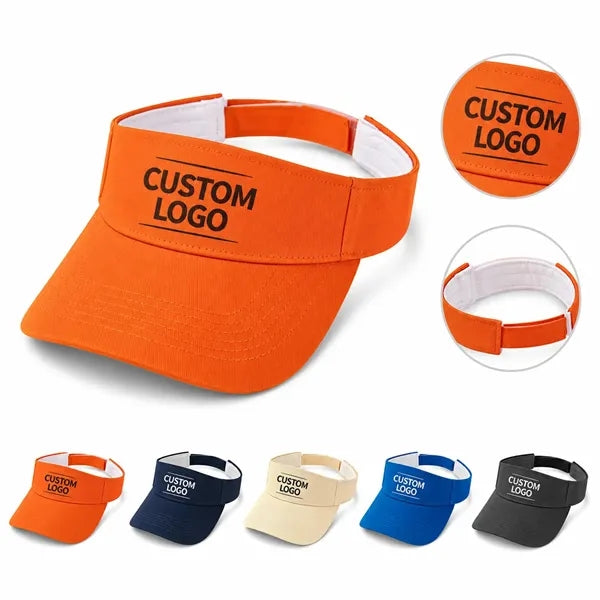 Cotton Sun Hat with Logo