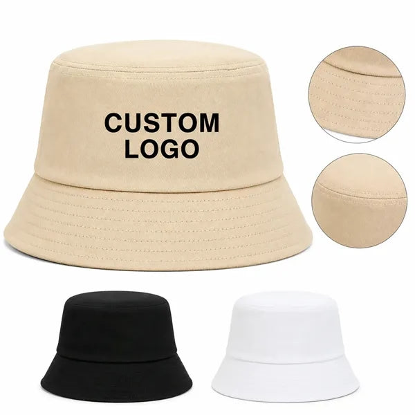 Cotton Sun Hat with Logo
