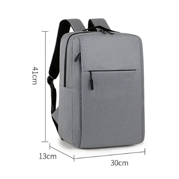 15L Slim USB Laptop Backpack with Anti-Theft Design