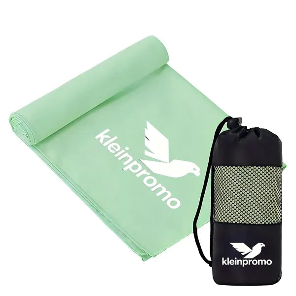 Logo Microfiber Towel Quick Dry Sports Beach
