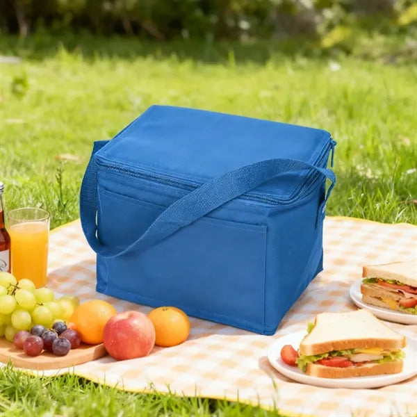 12 Cans Insulated Cooler Lunch Bag W/ Zipper