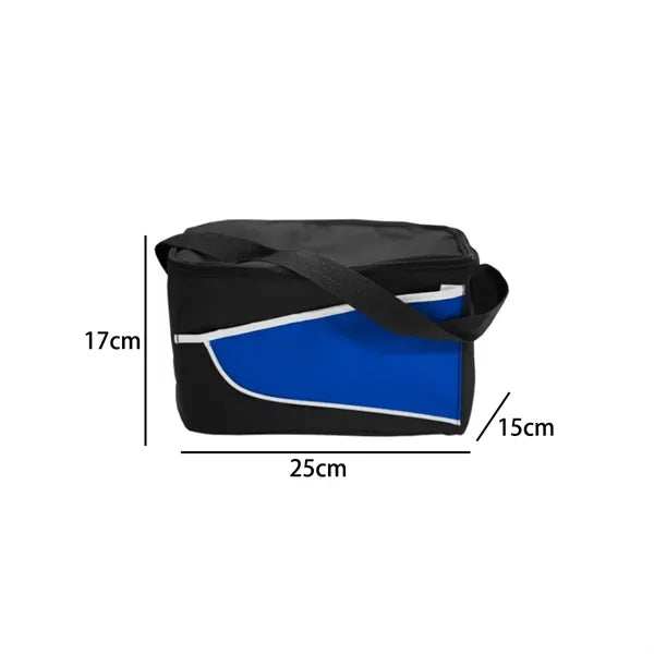 12 Cans Two Tone Insulated Cooler Bag with Shoulder Strap